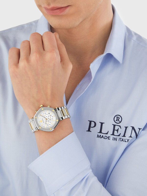 Philipp Plein PWZBA0423 The Hexagon Cronografo Orologio Unisex 42mm 5ATM
