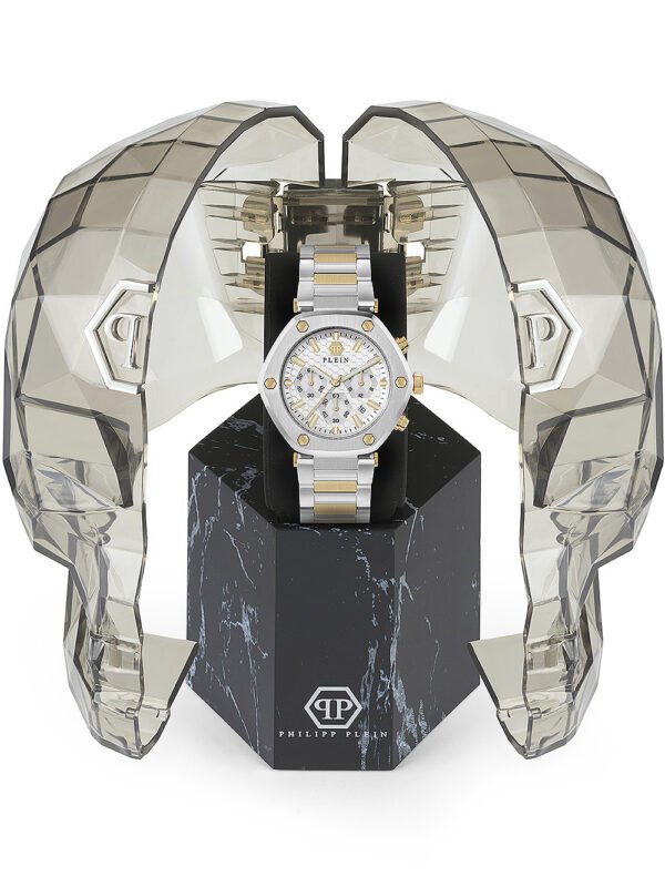 Philipp Plein PWZBA0423 The Hexagon Cronografo Orologio Unisex 42mm 5ATM