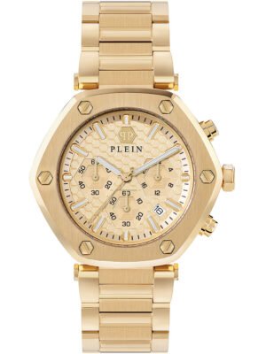 Philipp Plein PWZBA0523 The Hexagon Cronografo Orologio Unisex 42mm 5ATM