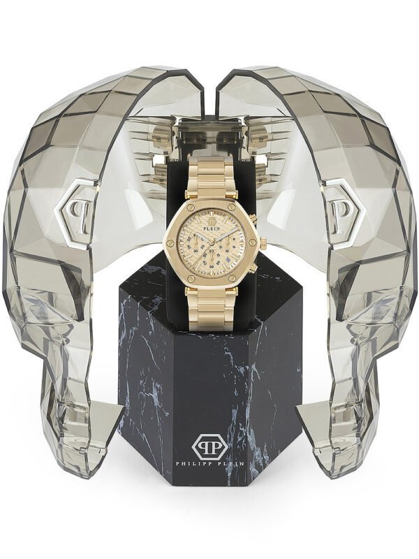 Philipp Plein PWZBA0523 The Hexagon Cronografo Orologio Unisex 42mm 5ATM