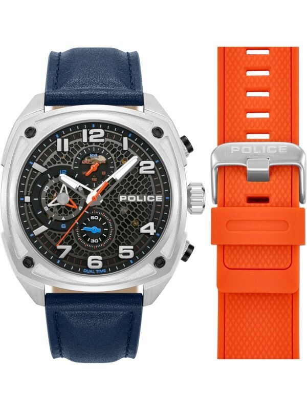 Police PEWGF00814X0 Orologio uomo Portland Cronógrafo 45mm 5ATM