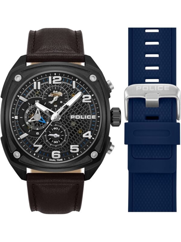 Police PEWGF00814X2 Orologio uomo Portland Cronógrafo 45mm 5ATM