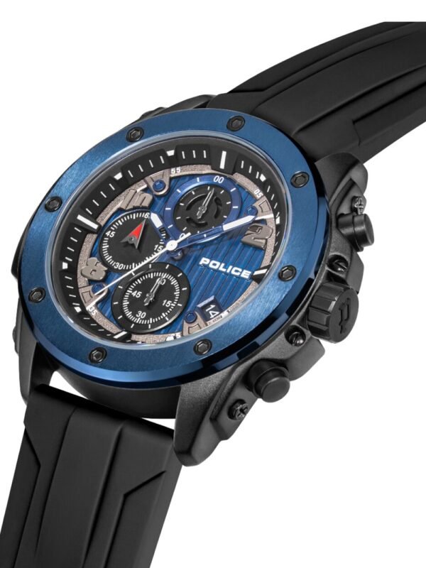 Police PEWGO00777X0 Orologio Uomo Clout Orb Cronografo Set 45mm 3ATM