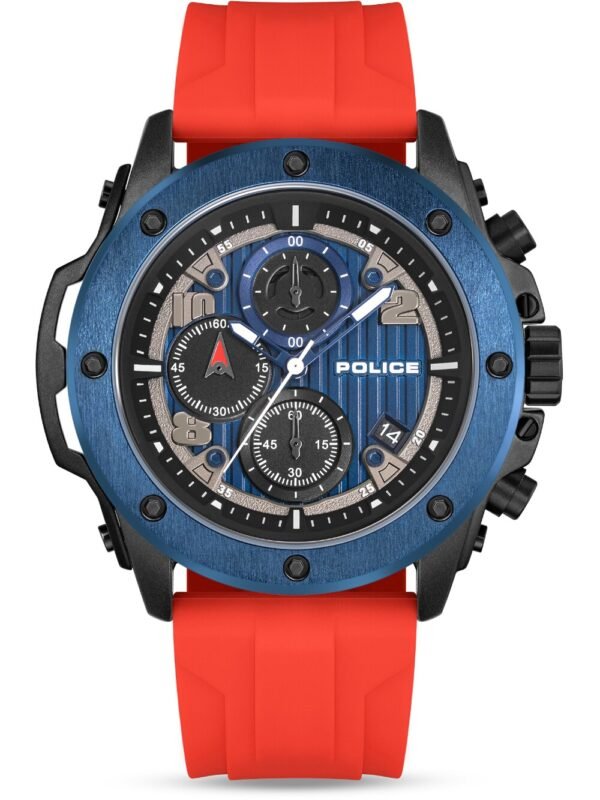 Police PEWGO00777X0 Orologio Uomo Clout Orb Cronografo Set 45mm 3ATM