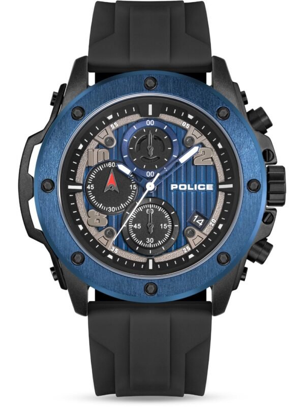 Police PEWGO00777X0 Orologio Uomo Clout Orb Cronografo Set 45mm 3ATM