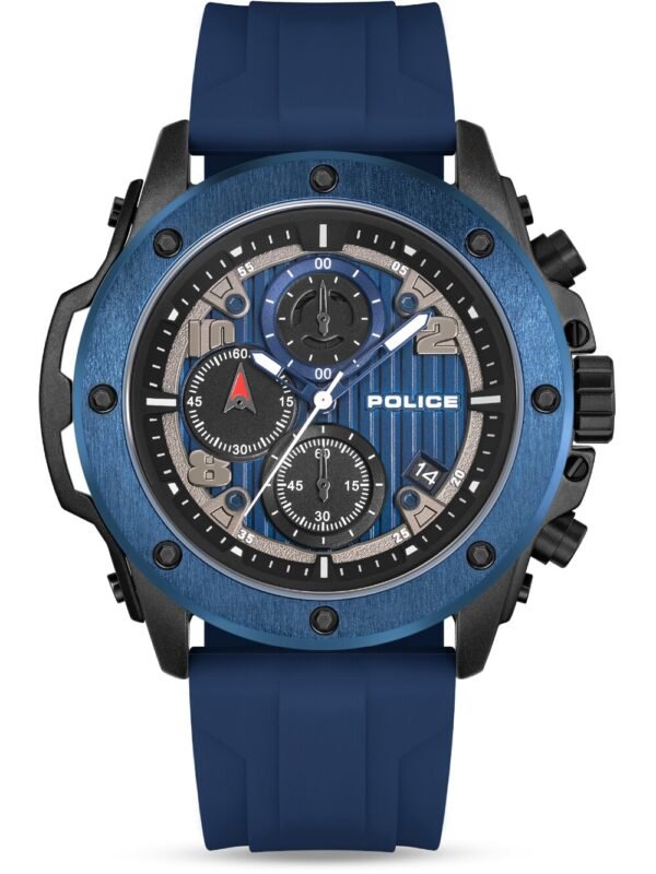 Police PEWGO00777X0 Orologio Uomo Clout Orb Cronografo Set 45mm 3ATM