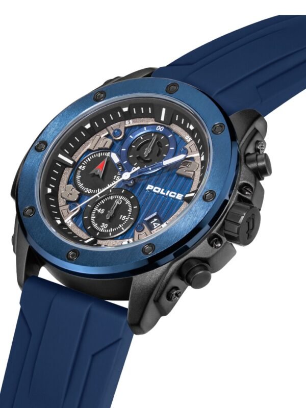 Police PEWGO00777X0 Orologio Uomo Clout Orb Cronografo Set 45mm 3ATM