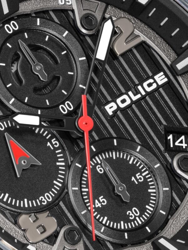Police PEWGO00777X1 Orologio Uomo Clout Orb Cronografo Set 45mm 3ATM
