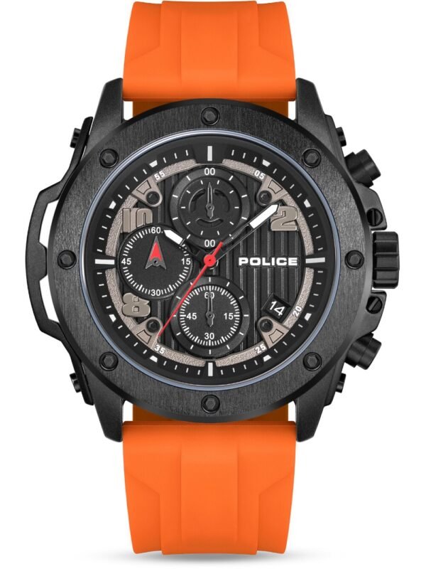 Police PEWGO00777X1 Orologio Uomo Clout Orb Cronografo Set 45mm 3ATM