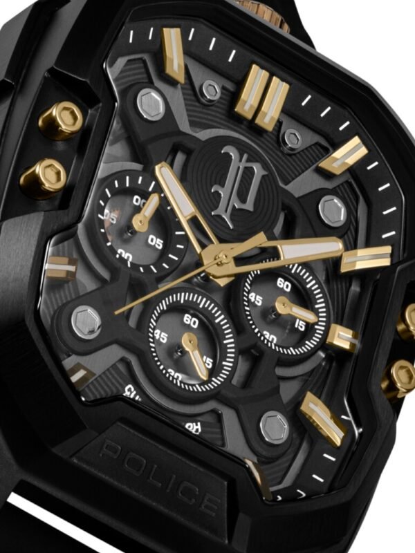 Police PEWGO0092204-SET Orologio Uomo Bullhead Cronografo Set 43mm 5ATM