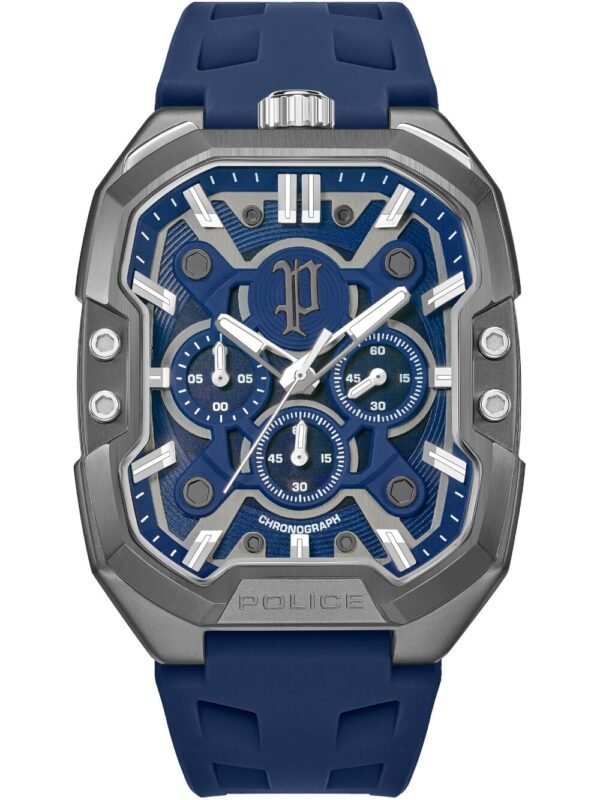 Police PEWGO0092205 Orologio Uomo Bullhead Cronografo 43mm 5 ATM