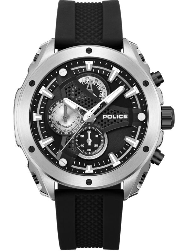 Police PEWGO0093001 Orologio uomo Wyvern Cronógrafo 45mm 5ATM
