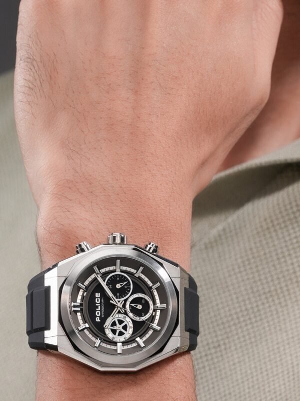 Police PEWGO0093702 Orologio uomo Steward Cronógrafo 46mm 5ATM