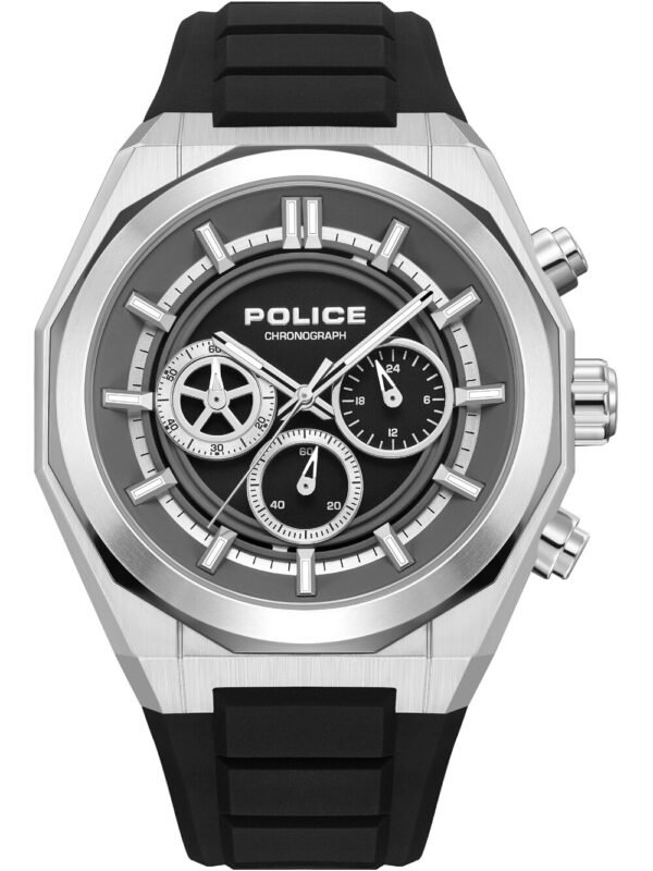 Police PEWGO0093702 Orologio uomo Steward Cronógrafo 46mm 5ATM
