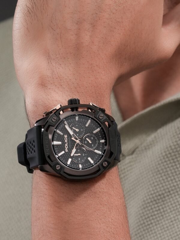 Police PEWGQ0093201 Orologio uomo Centurian Cronógrafo 46mm 5ATM