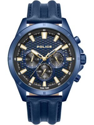 Police PEWJF2204113 Orologio Uomo Malawi Cronografo 43mm 5 ATM