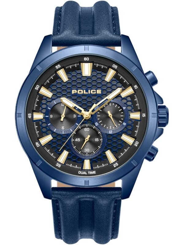 Police PEWJF2204113 Orologio Uomo Malawi Cronografo 43mm 5 ATM