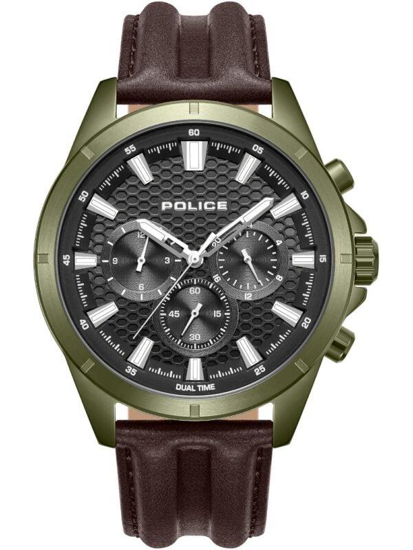 Police PEWJF2204114 Orologio Uomo Malawi Cronografo 43mm 5 ATM