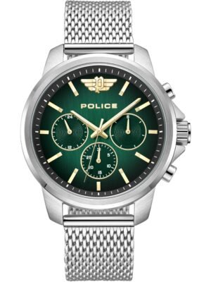 Police PEWJK0006303-SET Orologio Uomo Mensor Cronografo Set 44mm 5ATM