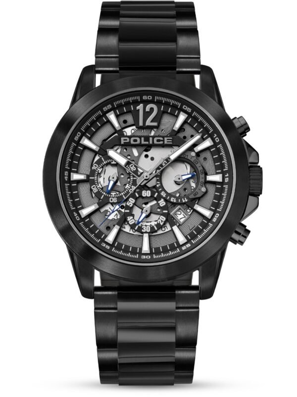 Police PEWJK2194901 Orologio Uomo Vertigo Cronografo 47mm 5ATM