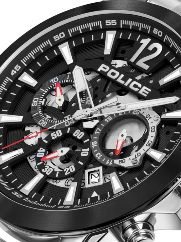 Police PEWJK2194940 Orologio uomo Vertigo Cronógrafo 47mm 5ATM