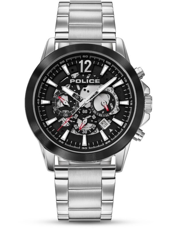 Police PEWJK2194940 Orologio uomo Vertigo Cronógrafo 47mm 5ATM