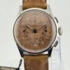 Record Chronograph Valjoux 23 Steel Case 35mm salmon bronze dial