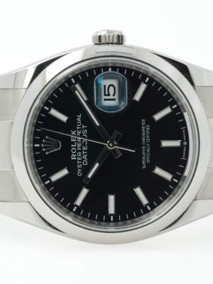 Rolex Datejust 126200 36mm Black Dial Oyster