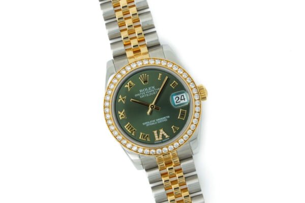 Rolex Datejust 178383 31mm Steel & Yellow Gold 18K Diamonds