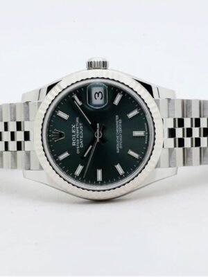 Rolex Datejust 31 Mint Green Dial Jubilee 31mm 278274
