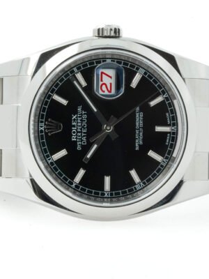Rolex Datejust 36 116200 Oyster Black Dial Roulette 36mm