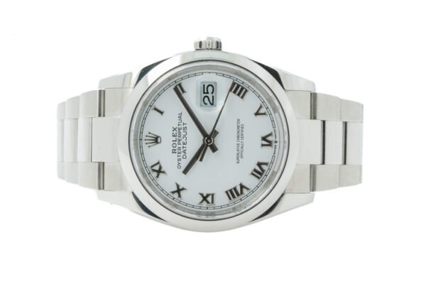 Rolex Datejust 36 126200 White Roman Dial 36mm