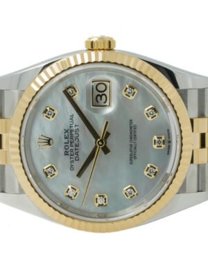 Rolex Datejust 36 126233 Steel & Gold Mother Of Pearl MoP
