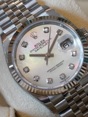 Rolex Datejust 36 126234 126234-0019 Mother Of Pearl Diamonds Dial 36mm