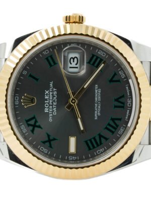 Rolex Datejust 41 126333 Grey / Wimbledon Dial