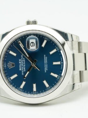 Rolex Datejust 41 Oyster Perpetual 41mm 126300 Blue Dial