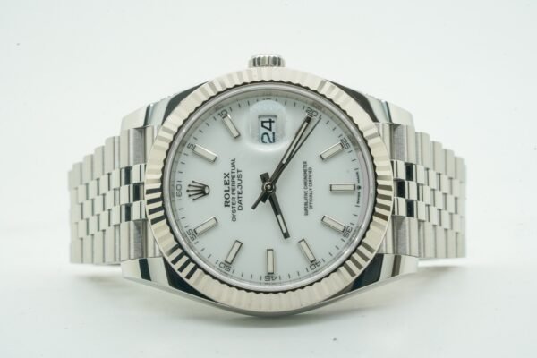 Rolex Datejust Oyster Perpetual 41mm Jubilee White Dial 126334