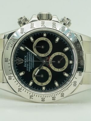 Rolex Daytona Chronograph Cosmograph Daytona 116520 Black Dial