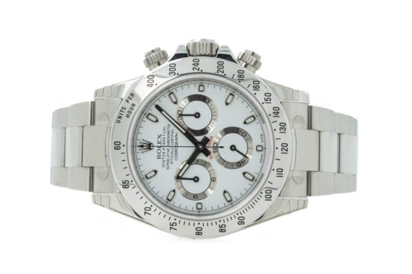 Rolex Daytona Cosmograph Chronograph 116520 White Dial APH