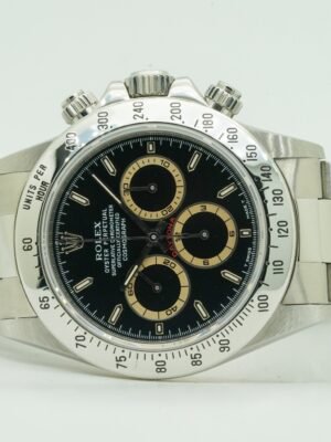 Rolex Daytona Cosmograph Oyster Perpetual 16520 PATRIZZI Dial Ser. T 40mm Black Dial CV2