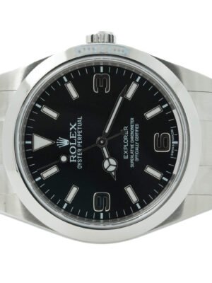 Rolex Explorer 1 Black Dial 214270 39mm Black