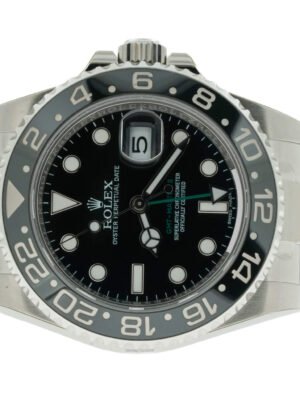Rolex GMT Master II 116710LN 116710 LN Black Dial 40mm NOS