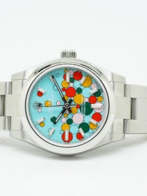Rolex Oyster Perpetual 31 31mm 277200 Celebration Bubble Tiffany Dial