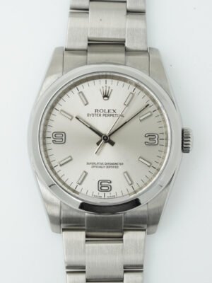 Rolex Oyster Perpetual 36 116000 Silver Dial 36mm
