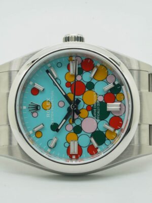Rolex Oyster Perpetual 36 126000 36mm Celebration Bubble Tiffany Dial
