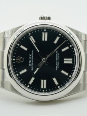 Rolex Oyster Perpetual 41 41mm Black Dial Nero 124300