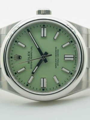 Rolex Oyster Perpetual 41 Pistachio Dial 134300 134300-0006 41mm Stainless Dial 2025 10697
