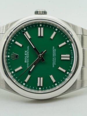 Rolex Oyster Perpetual 41mm Verde Green Dial 134300
