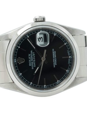 Rolex Oyster Perpetual Datejust 36 16200 36mm Ser. T Black