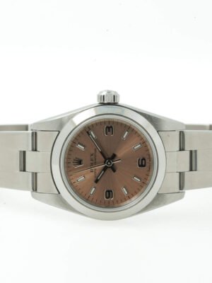 Rolex Oyster Perpetual Lady 76080 24mm Pink Dial